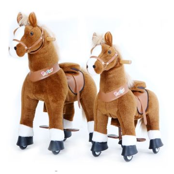 Ponycycle braun (small) Pferd mit Rollen von 3 bis 5 Jahre