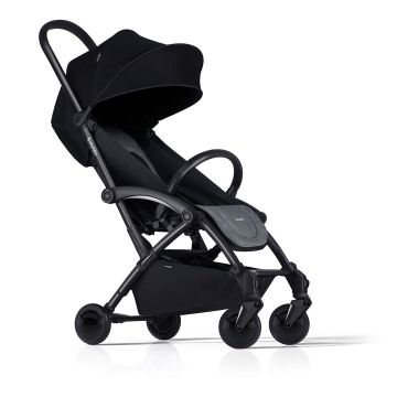 Kinderwagen Bumprider mit Gratis Wickeltasche, Buggy schwarz und grau, Gratis Versand