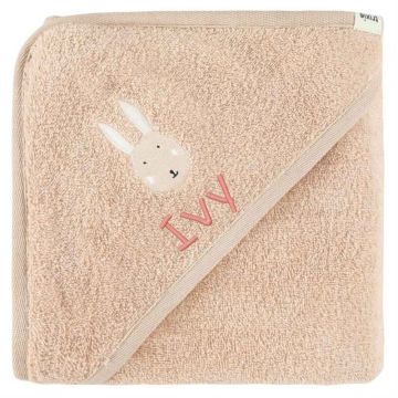 Kapuzenbadetuch mit Namen des Kindes personalisieren