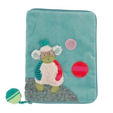 joli carnet santé bleu vert moulin roty
