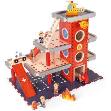 Feuerwache 10 Accessoires aus Holz