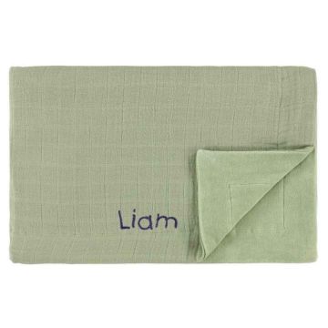 babydecke, um mit Namen Kind personalisiert werden