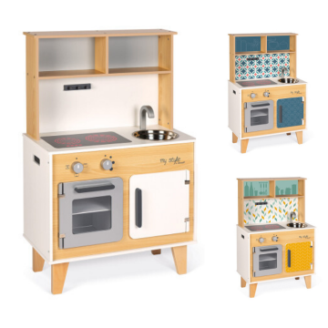 Küche My Style, Inklusive 6 Aufkleber zum Dekorieren, Janod