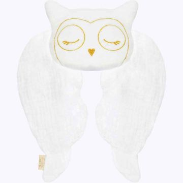 Schmusetuch für Schwangerschafts Bola, Eule, Ilado