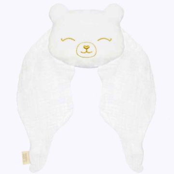 Schmusetuch für Schwangerschafts-Bola, Teddybär Ilado