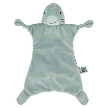 Schmusetuch Hai mit Baby Vorname