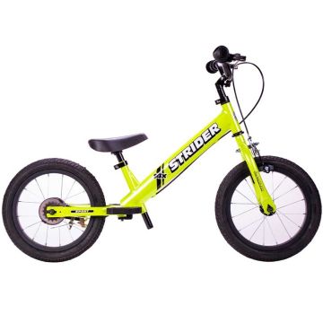 Strider 14'' Kinderfahrrad mit Bremsen ab 3 Jahren, Gratis Versand, grün
