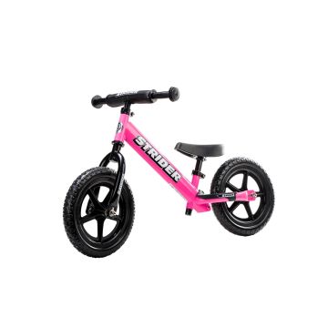 2-in-1-Schaukel Laufrad Metall,  Baby Mädchen bis 5 Jahre alt, pink