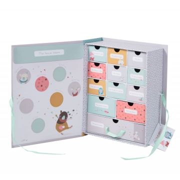 Erinnerungs-Box Les Jolis Trop Beaux von Moulin Roty auf Französcich