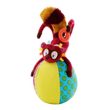 Stehauf Klangkugel Georges der Lemur