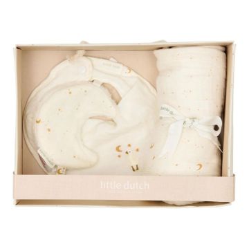 Geschenkbox Textil - Moon & Stars
