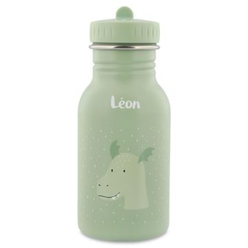 Drachen-Flasche mit Vorname des Kindes