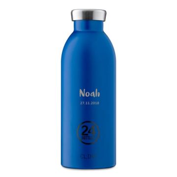 Thermosflasche 0,5L zu personnalisieren, Clima 24 Bottles, Gold Blue 
