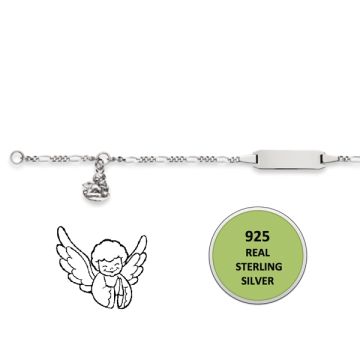 Baby Armband Engel Silber 925