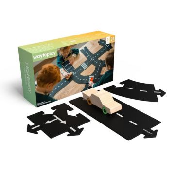 Way to play Highway Edition — mit 1 Holzauto