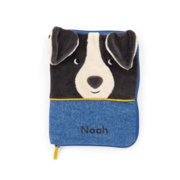 Hülle für Gesundheitsheft aus Fleece und Baumwolle