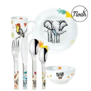 Geschirr und Besteck Puresigns Natura, für Mädchen und Jungen