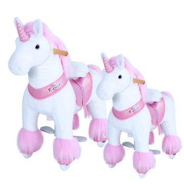 Ponycycle Einhorn mit Rollen (small) für Mädchen ab 3 Jahre, mit Garantie.