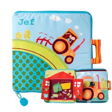 Baby Spielzeug Stoff Buch auf dem Bauernhof Lilliputiens