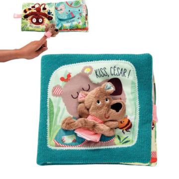 Stoffbuch Baby César