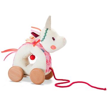 Louise Nachzieh Spielzeug Einhorn Mädchen ab 12 Monate Lilliputiens