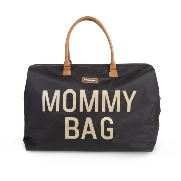 Wickeltasche Mommy Bag schwarz und gold Childhome, Geschenkidee Mutter