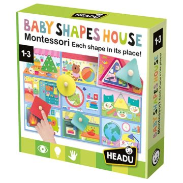 Montessori-Spiel, Formen für Babys ab 1 Jahr