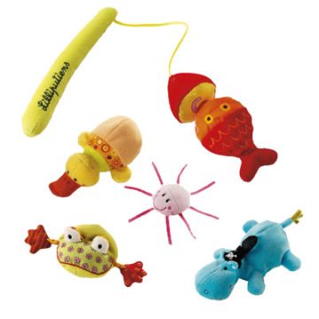 Angelspiel Kinder Spiel für die Badewanne Lilliputiens