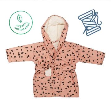 Mädchen Bademantel Öko-Baumwolle Squares Trixie