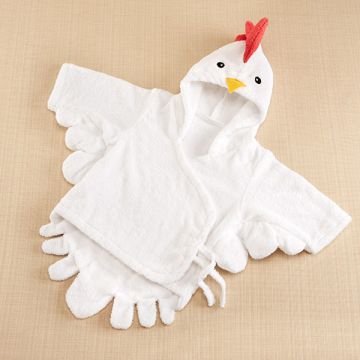 Baby Bademantel Hahn, zu personnalisieren