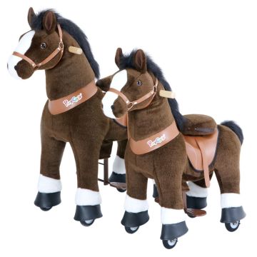 Ponycycle Chocolate Klein Pferd für Kinder von 3  bis 6 Jahre, 2 Jahre Garantie