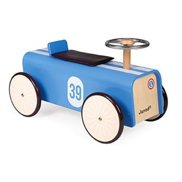 Rennwagen Rutscher, Geschenkidee zum 2. Geburtstag, Janod, Gratis Versand