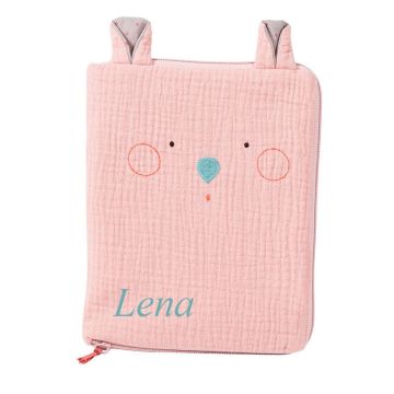 Hülle für Baby Untersuchungsheft Maus Les Jolis pas Beaux Moulin Roty