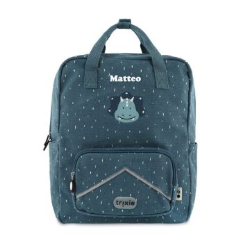 A4-Kinderrucksack mit gesticktem Vornamen