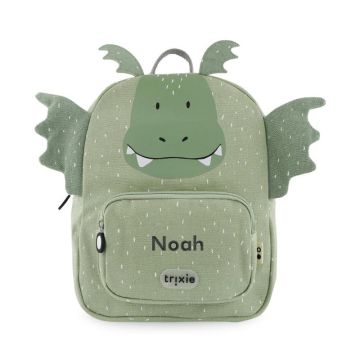Drachenrucksack, mit dem Namen des Kindes zu personalisieren