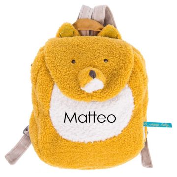 Rucksack zu personnalisieren, der Fuchs von Moulin Roty