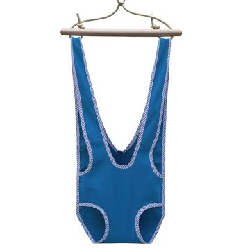 Baby Hopser Zebulette 100% Bio, Türhopser für drinnen und draussen, blau