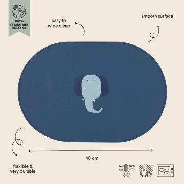 Kinder Tischset Elefant, trixie baby
