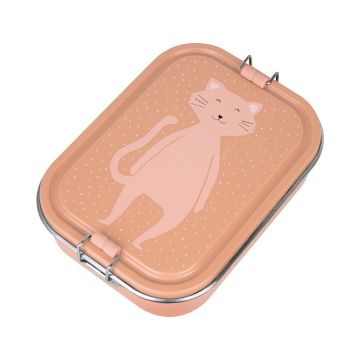 Grosse Znünibox mit Fächern. Katze
