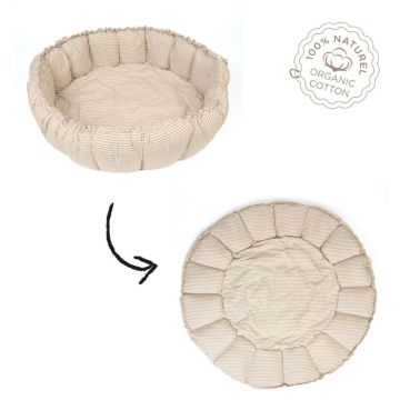 spielmatte bloom stripes blue