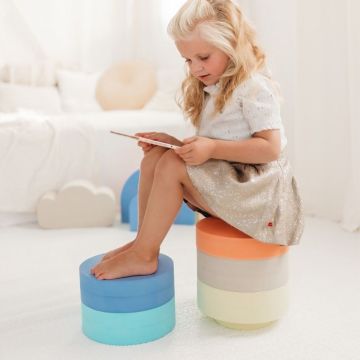 Regenbogen Stapelsteine von Moes aus Schaumstoff
