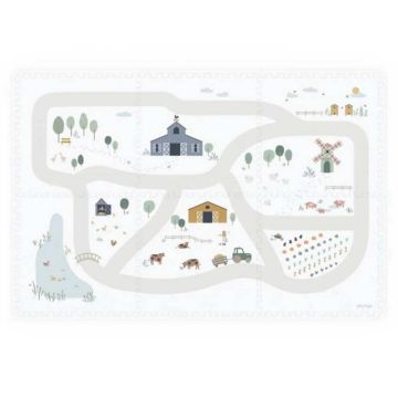  Spielteppich Bauernhof,