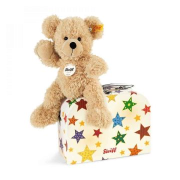 Fynn Teddybär im Koffer, Steiff Premium-Geschenkidee