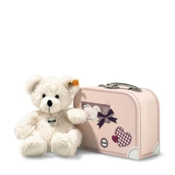 Lotte Teddybär im Koffer, Steiff Premium-Geschenkidee