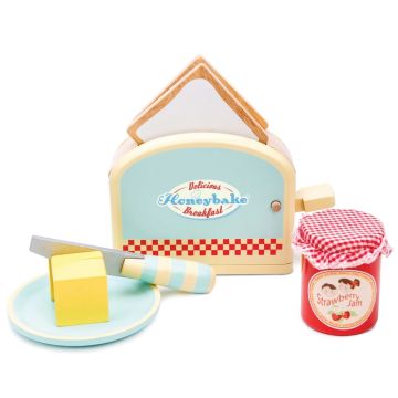 Toaster Set Set Rollenspiel Babyspielzeuge ab 3, Le Toy Van