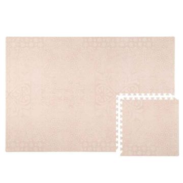 Toddlekind Babyteppich, Puzzleteile aus ungiftigem EVA-Schaumstoff, rosa