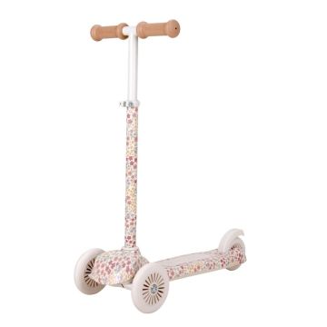 Trottinett Kinder 3 Räder mit Blumen
