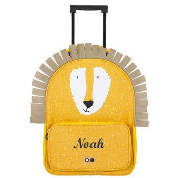 Löwe Koffer für Kinder, mit Namen Kind personalisiert