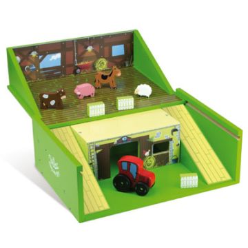 Bauerhofspiel im Koffer