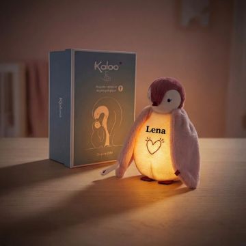 Baby Nachtlicht Kaloo Pinguin, mit Vorname